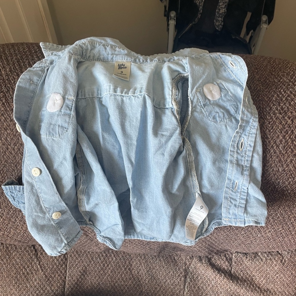 Baby jean jacket
